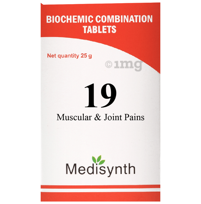 Medisynth Bio-chemic Combination No.19 Muscular & Joint Pains