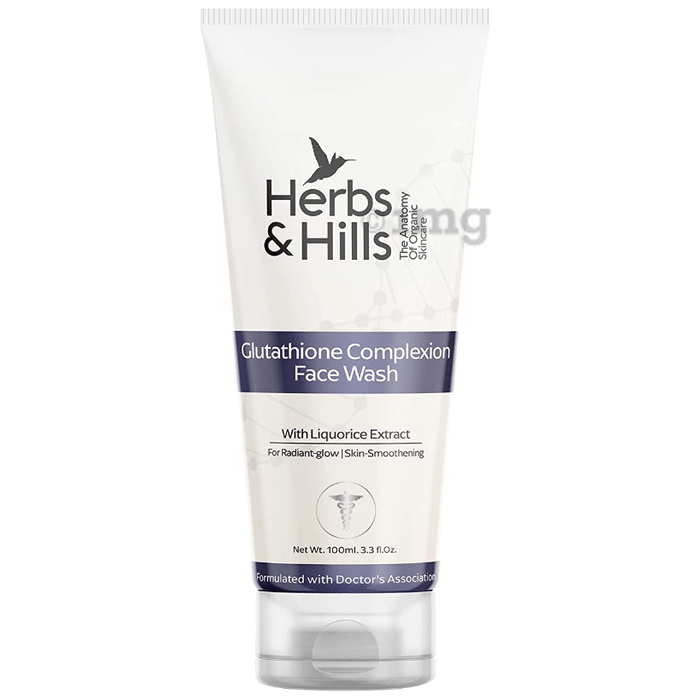 Herbs & Hills Glutathione Complexion Face Wash