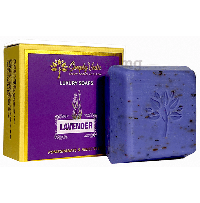 Simply Vedic Luxury Lavender Soap