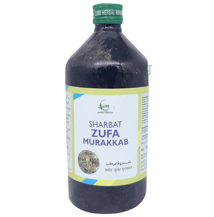 Cure Herbal Remedies Sharbat Zufa Murakkab