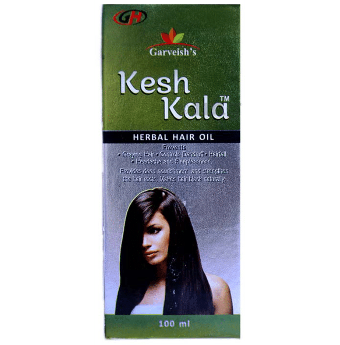 Garveish Kesh Kala Herbal Hair Oil