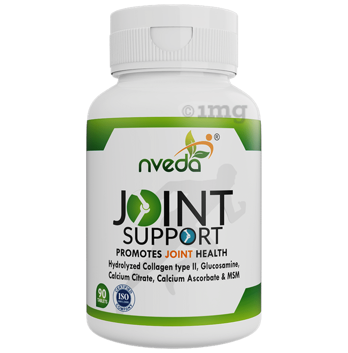 Nveda Joint Support with Collagen Type II, Glucosamine, Calcium & MSM | Tablet