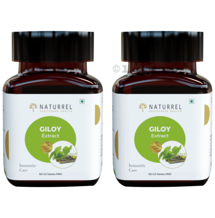 Naturrel Giloy Extract Tablet Buy 1 Get 1 Free
