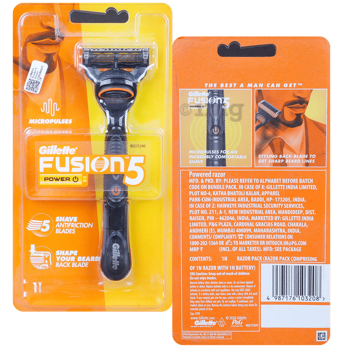 Gillette Fusion 5 Power Mens Razor