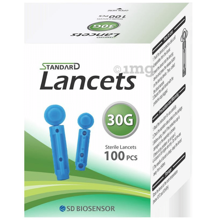 Standard Sterile Lancets (Only Lancets)