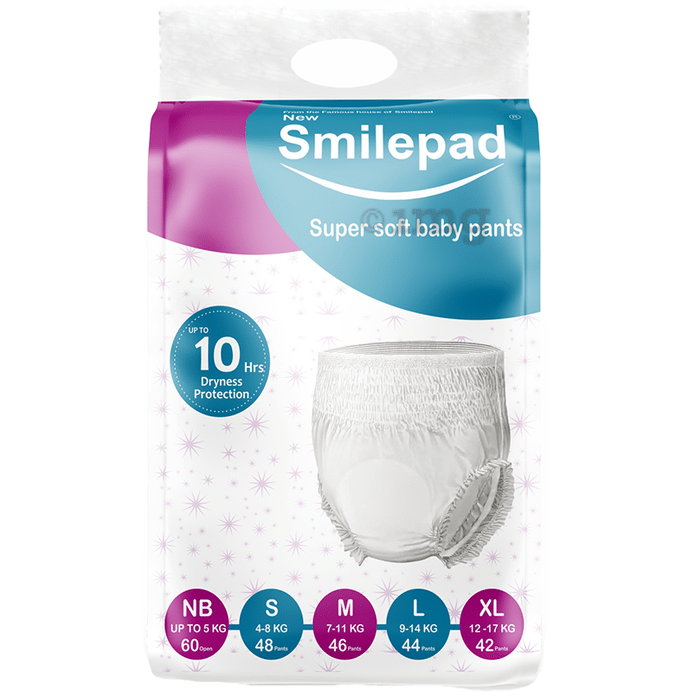 Smilepad Super Soft Baby Pant Type Diaper Large