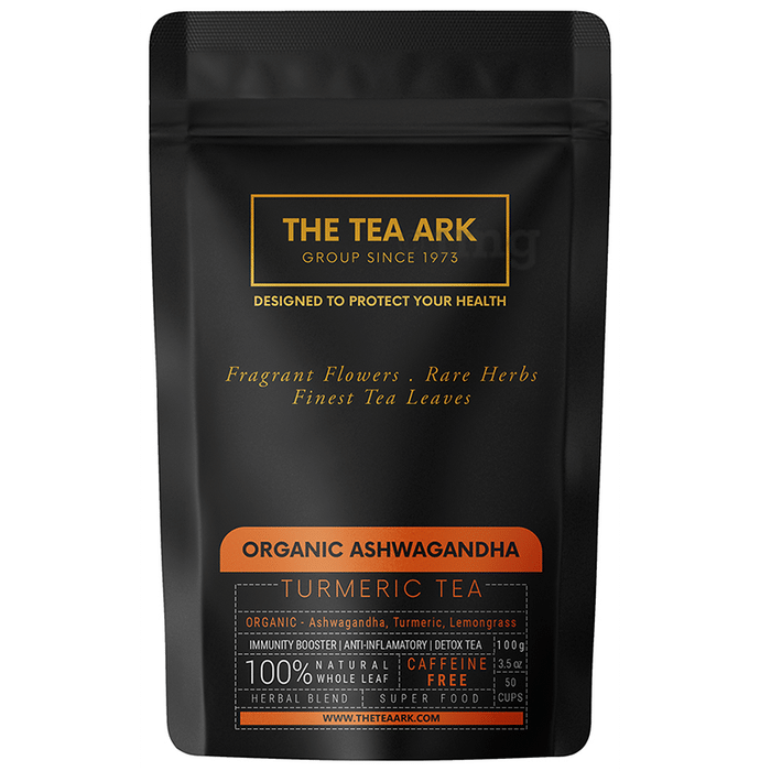 The Tea Ark Organic Ashwagandha Turmeric Tea