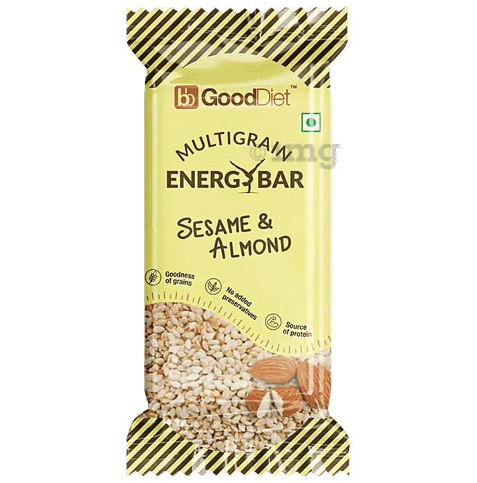 GoodDiet Sesame & Almond Multigrain Energy  Bar