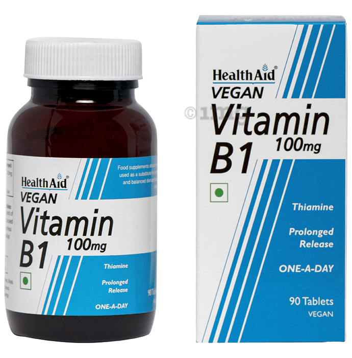 HealthAid Vitamin B1 100mg Tablet