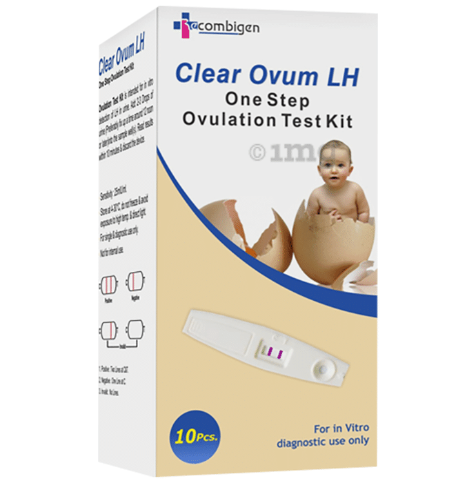 Recombigen Clear Ovum LH One Step Ovulation Test Kit
