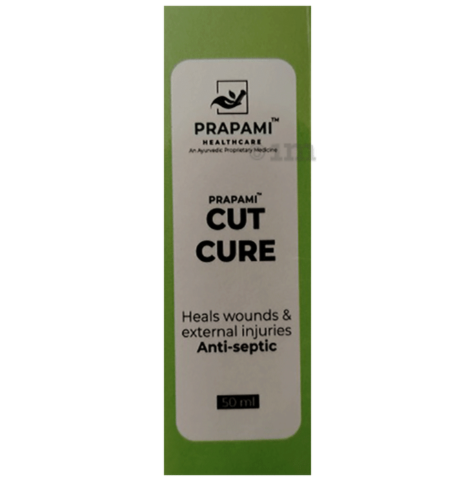 Prapami Cut Here Antiseptic Liquid