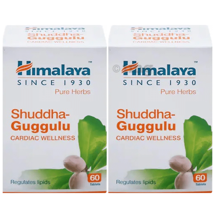 Himalaya Wellness Shuddha Guggulu Cardiac Wellness Tablet (60 Each)