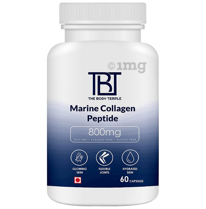 The Body Temple Marine Collagen Peptide 800mg Capsule