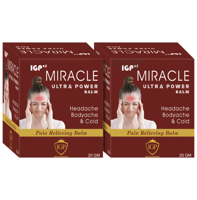 IGP Mediventures Miracle Ultra Power Balm (10gm Each)