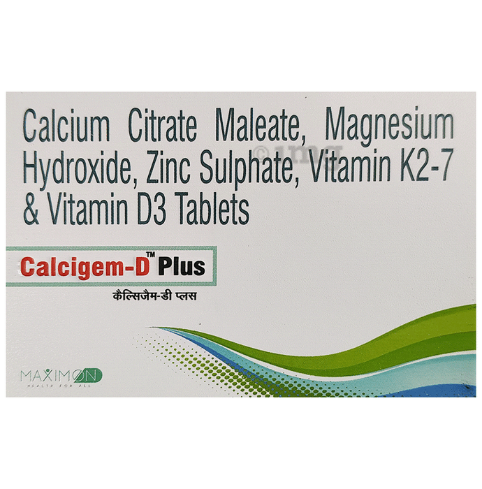 Calcigem-D Plus Tablet
