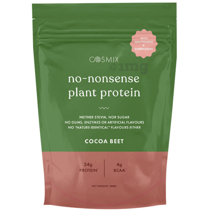 Cosmix No-Nonsense Plant Protein (500gm Each) Cocoa Beet