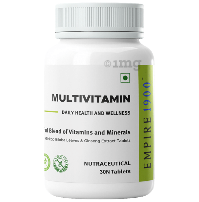 EMPIRE 1900 Multivitamin| Vitamins and Wellness Supplement| Daily Wellness Supplement Tablet