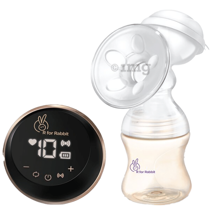 R for Rabbit Feed Smart Electric Breast Pump Black