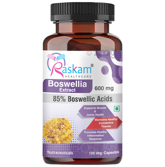 Raskam Healthcare Boswellia Extract Veg Capsule