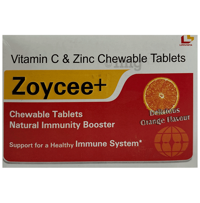 Zoycee+ Chewable Tablet Orange