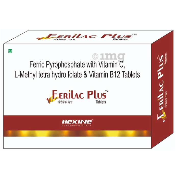 Ferilac Plus Tablet Buy strip of 10.0 tablets at best price in India 1mg