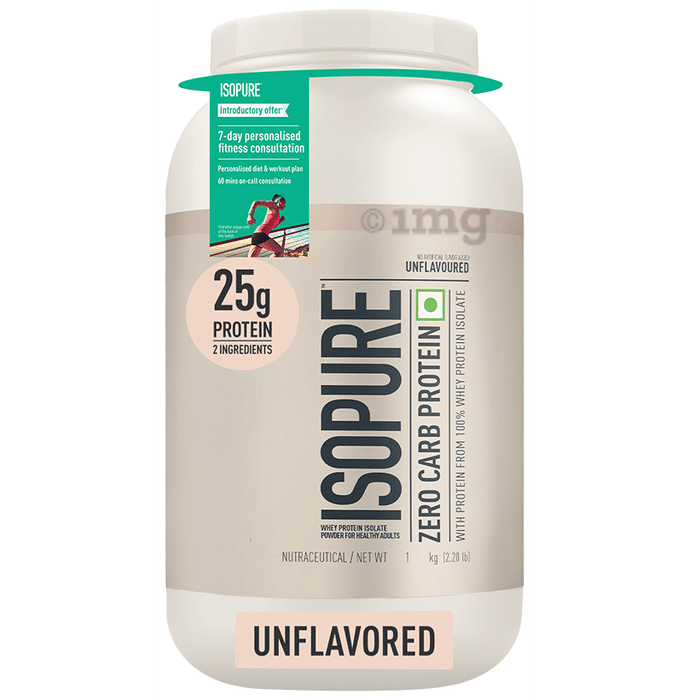 Optimum Nutrition (ON) Isopure Zero Carb Protein Powder Unflavored