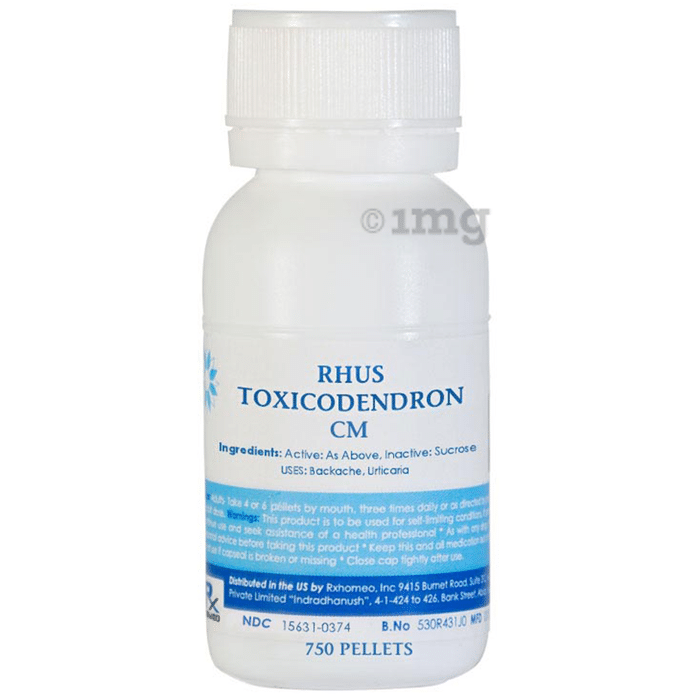 Rxhomeo Rhus Toxicodendron Pellets CM