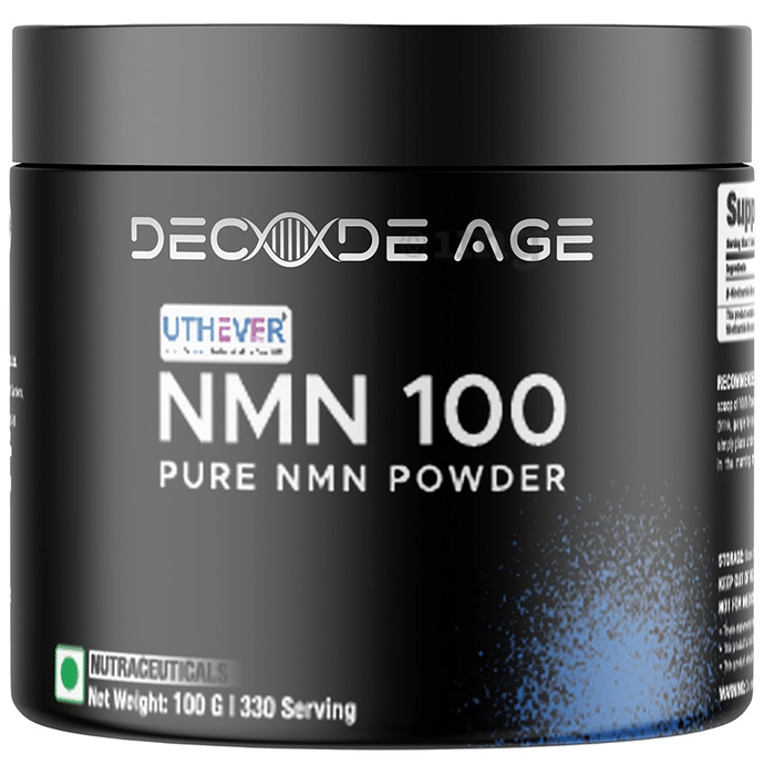 Decode Age Uthever NMN 100 Powder: Buy jar of 100 gm Powder at best ...