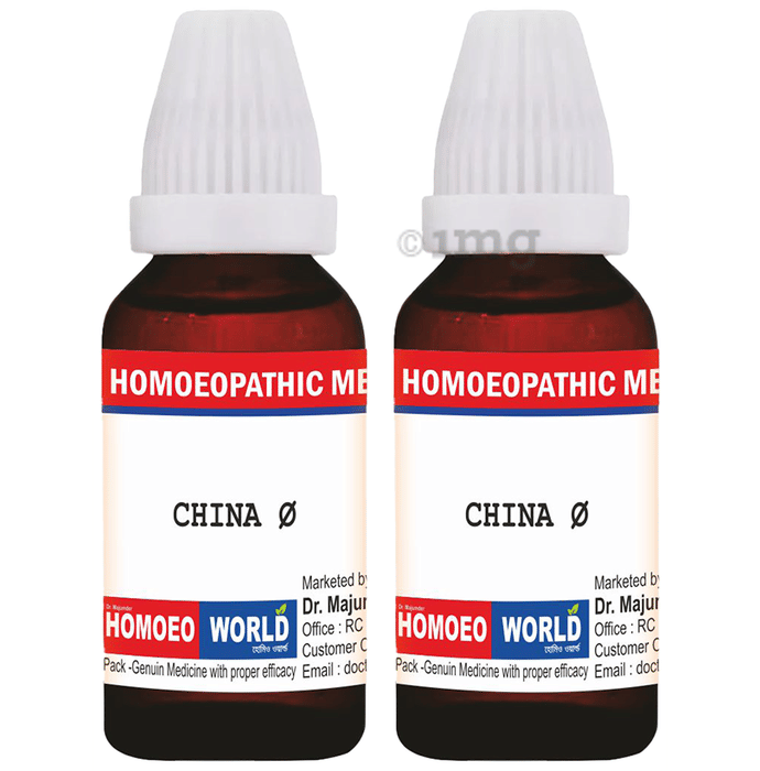 Dr. Majumder Homeo World China Mother Tincture (30ml Each) Q