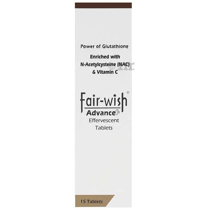 Fair Wish Advance + Power of Glutathione Effervescent Tablet