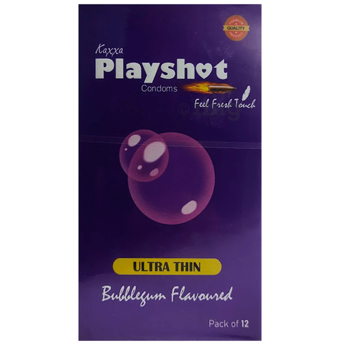 Kaxxa Playshot Ultra Thin Condom Bubblegum