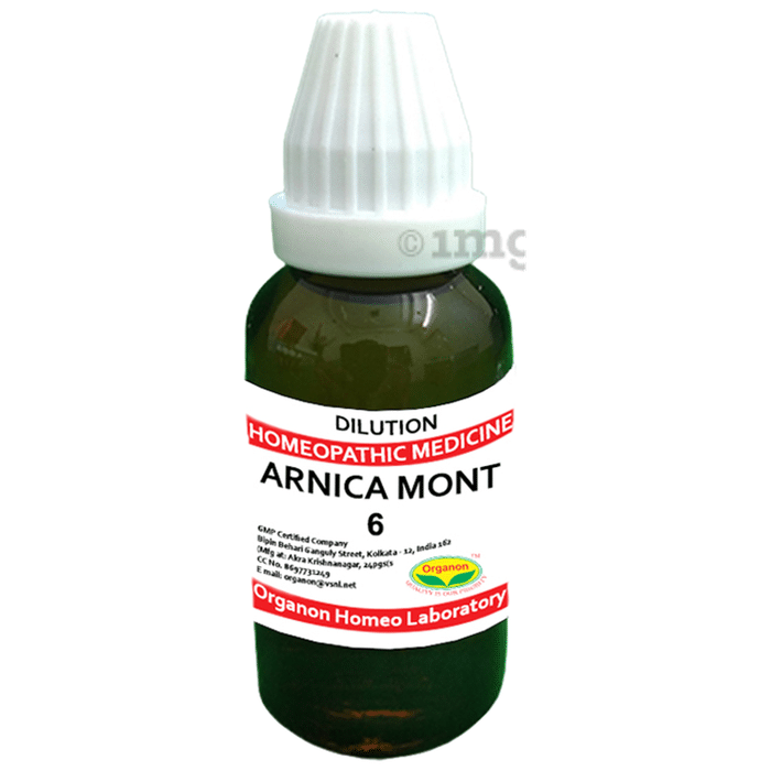 Organon Arnica Mont Dilution 6