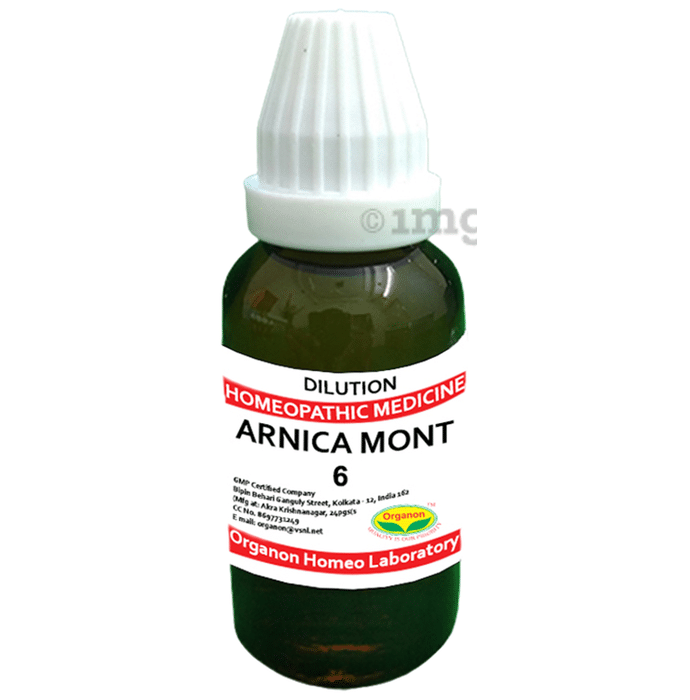 Organon Arnica Mont Dilution 6