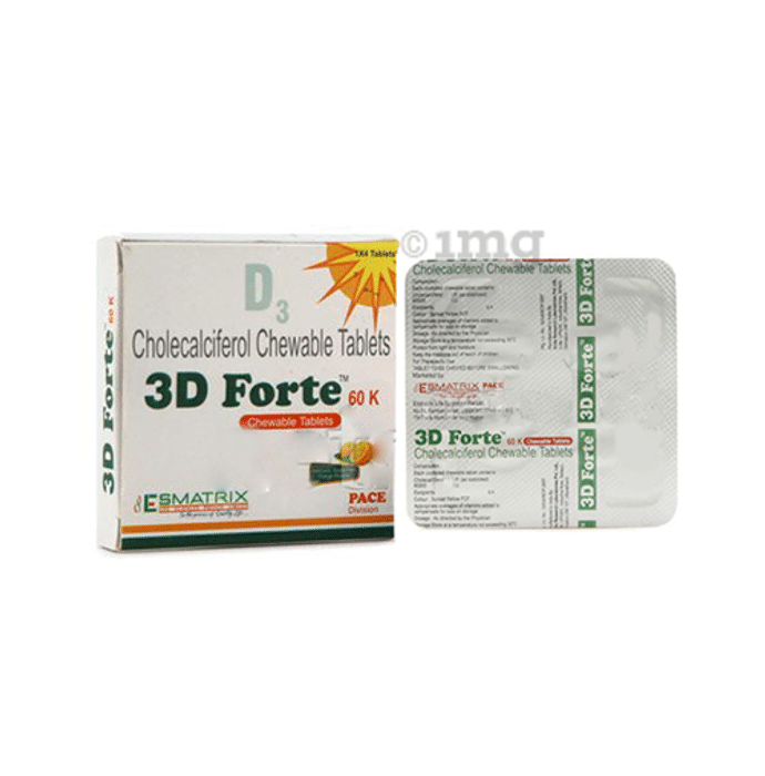 3d Forte Tablet Buy Strip Of 4 Tablets At Best Price In India 1mg