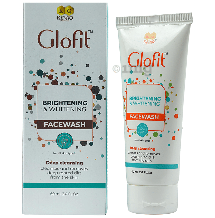 Kemiq Glofit Brightening & Whitening Face Wash