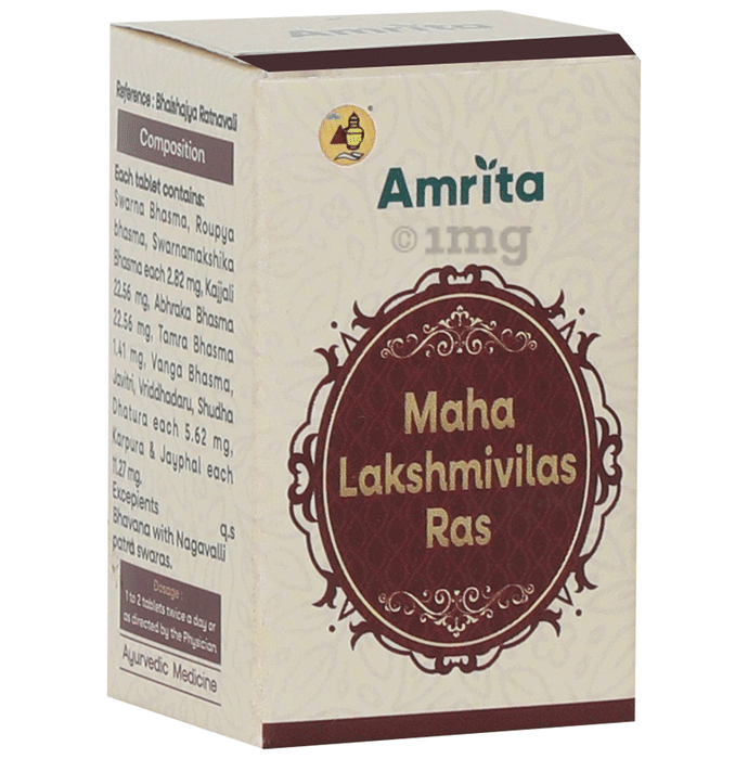 Amrita Maha Laxmivilas Ras Tablet