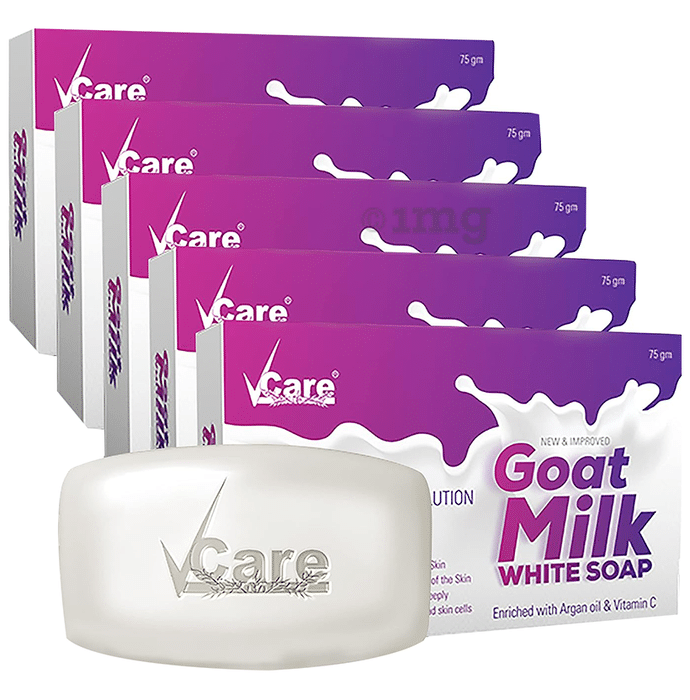 VCare Goat Milk Soap (75gm Each)