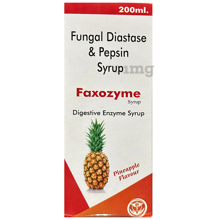 Faxozyme Fungal Diastase & Pepsin Syrup (200ml Each)