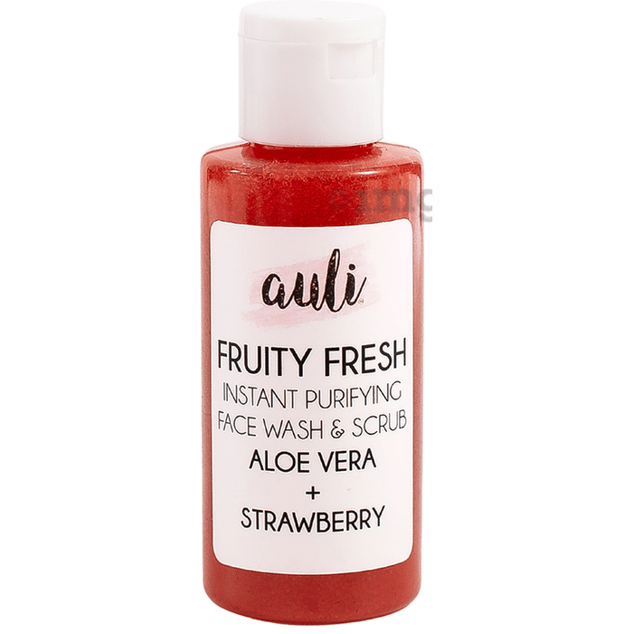 Auli Fruity Fresh Instant Purifying Face Wash & Scrub