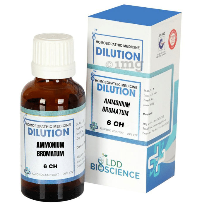 LDD Bioscience Ammonium Bromatum Dilution 6 CH