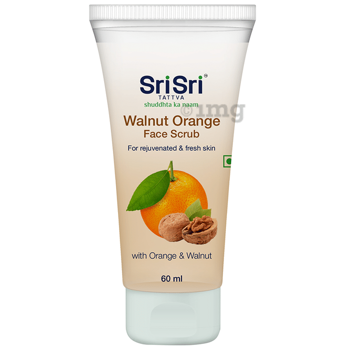 Sri Sri Tattva Walnut Orange Face Scrub
