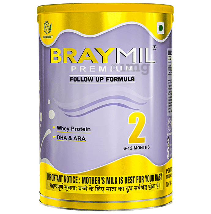 Braymil Premium 2 Follow Up Formula for 6-12 Months Powder