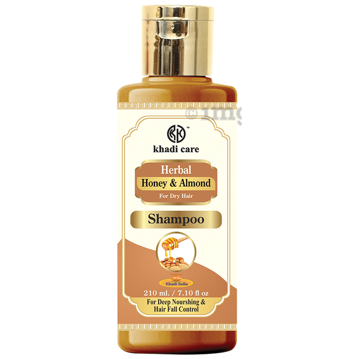 Khadi Care Herbal Honey & Almond Shampoo