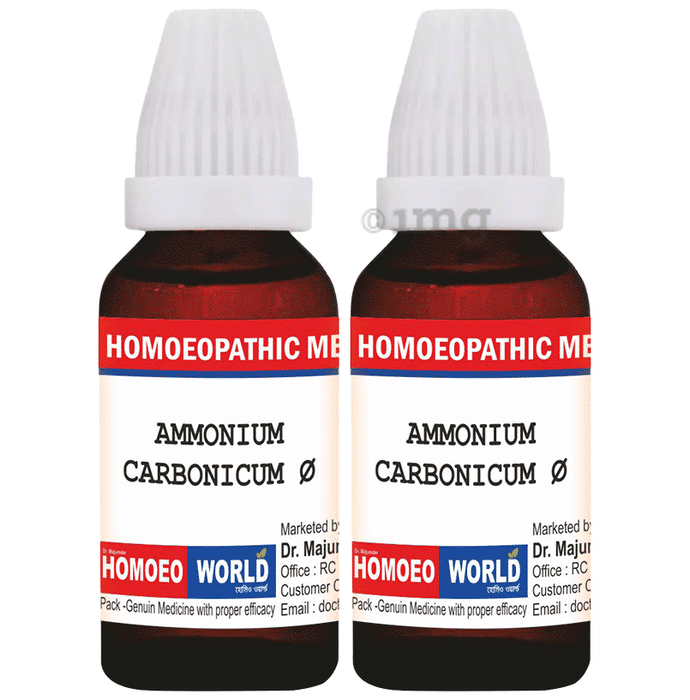 Dr. Majumder Homeo World Ammonium Carbonicum Q (30ml Each)