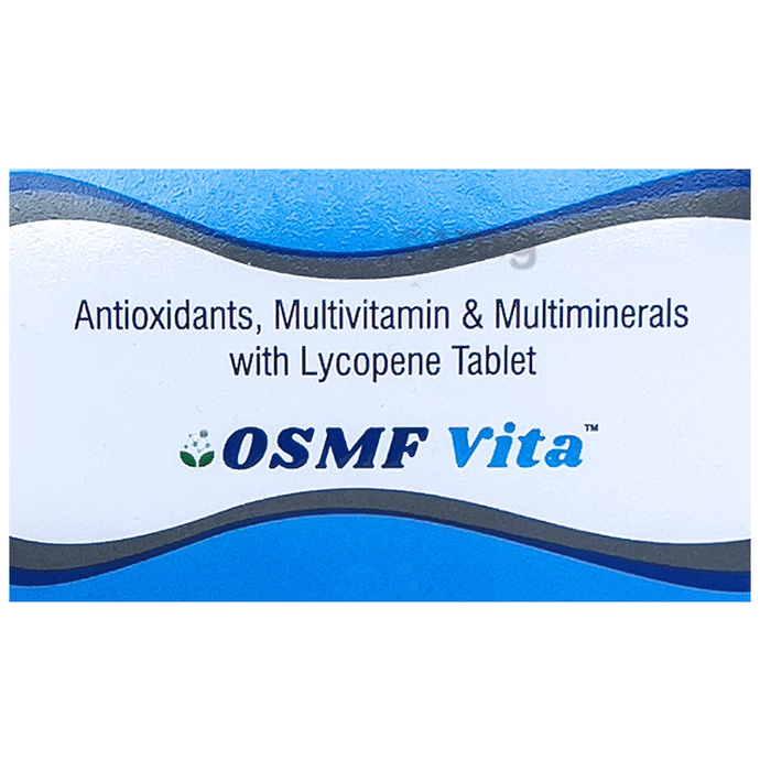 OSMF Vita with Multivitamin, Multiminerals & Lycopene | Tablet for Joint Pain, Stiffness & Swelling