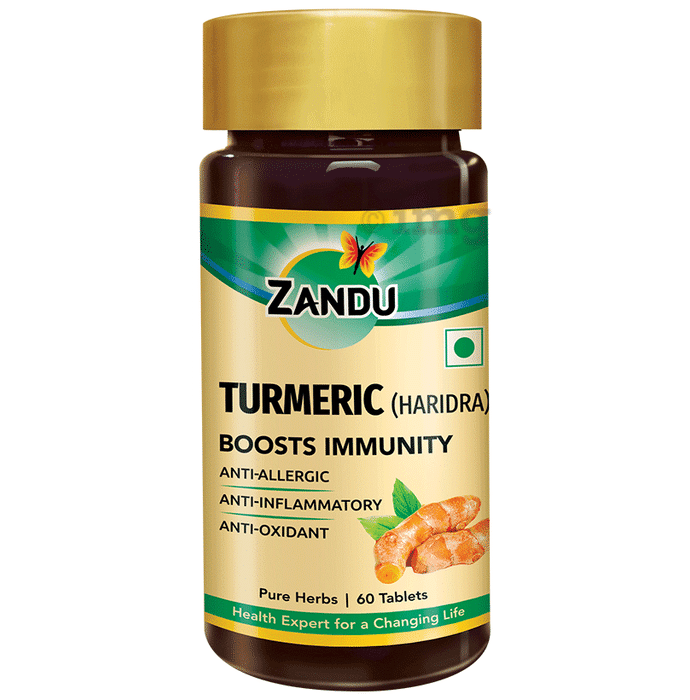 Zandu Turmeric Boost Immunity Tablet