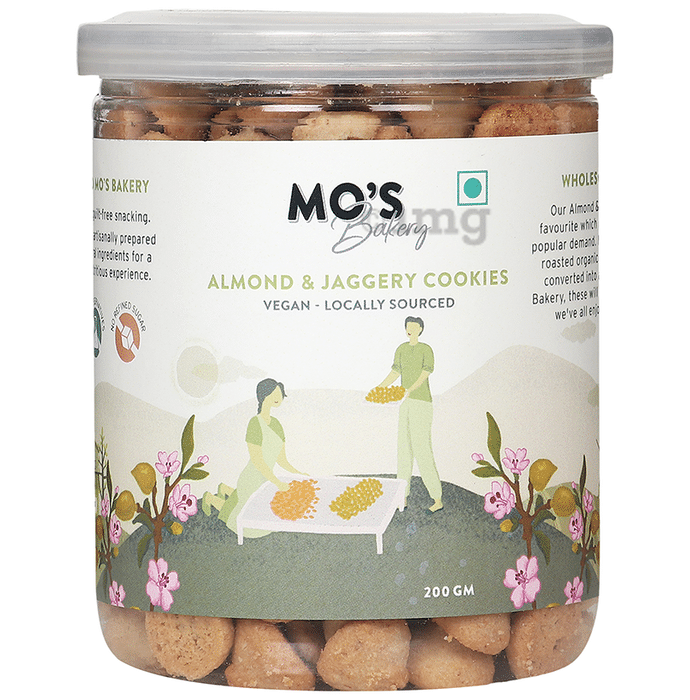 Mo's Bakery Almond & Jaggery Cookies