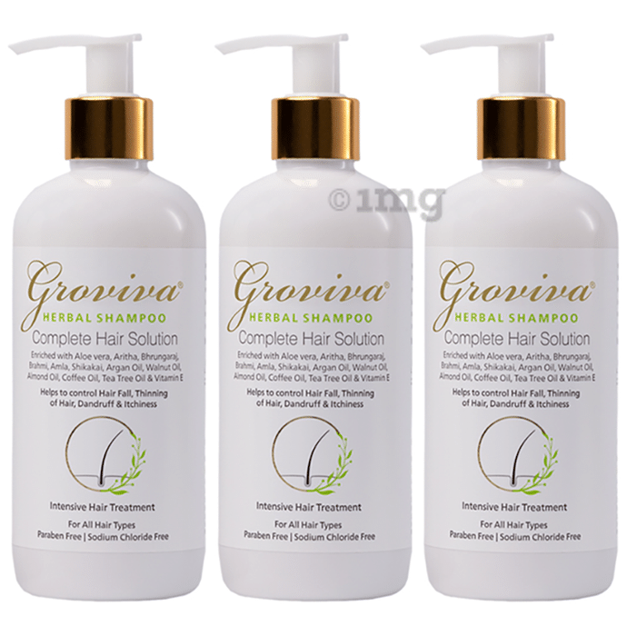 Groviva Herbal Shampoo (300ml Each)