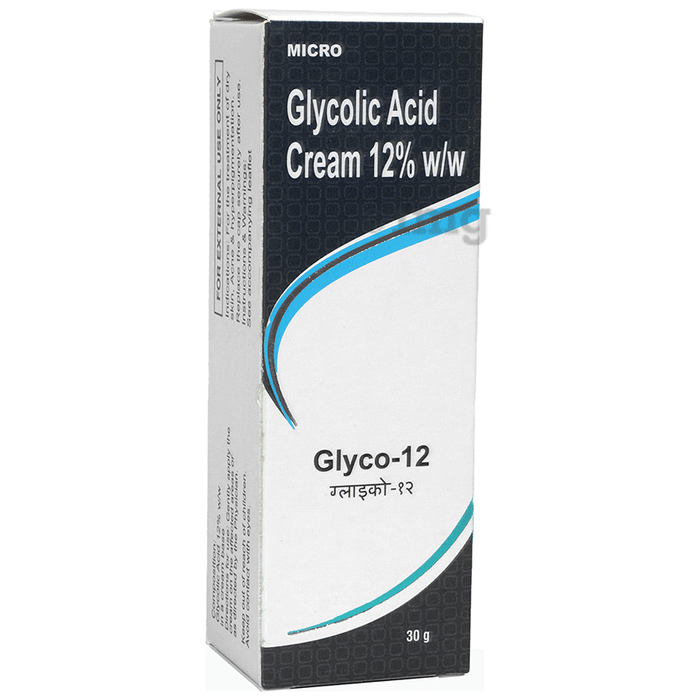 Glyco-12 Glycolic Acid Cream | For Dry Skin, Acne & Hyperpigmentation