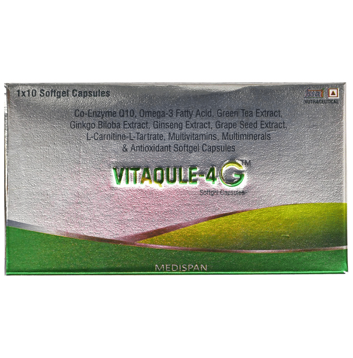 Vitaqule-4G Softgel Capsule (10 Each)